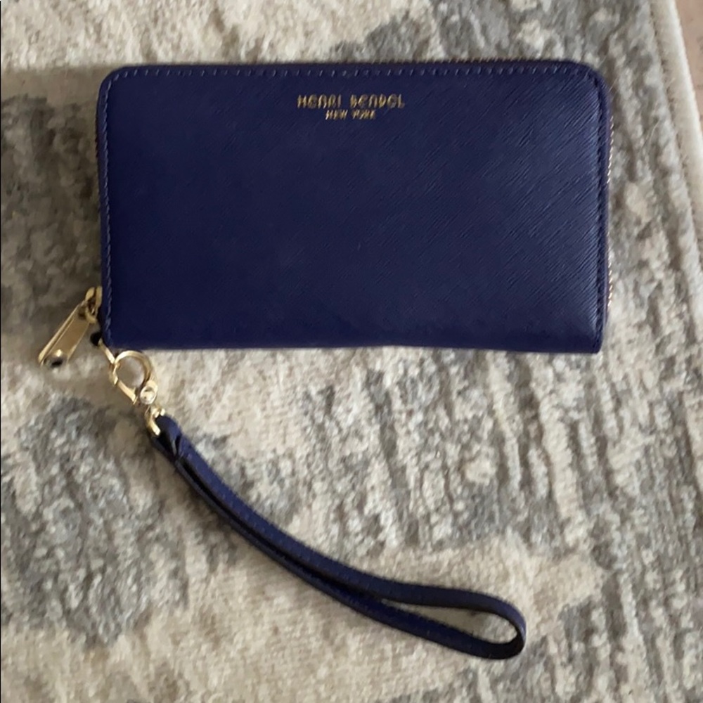 Leather Henri Bendel Wallet/Wristlet
